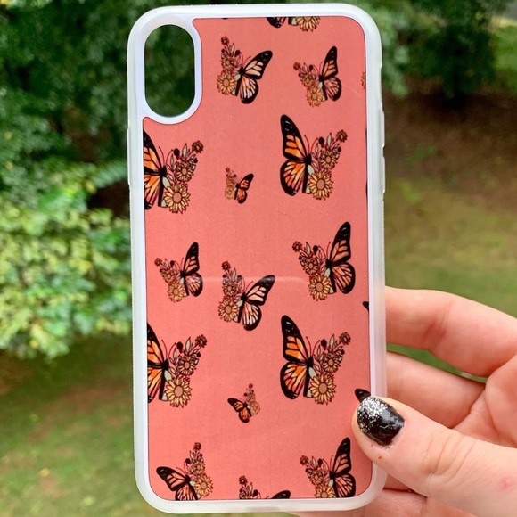 Host Pick! iPhone X/ XS Monarch Butterfly Sunflower Phone Case🌻🦋 - Picture 2 of 3